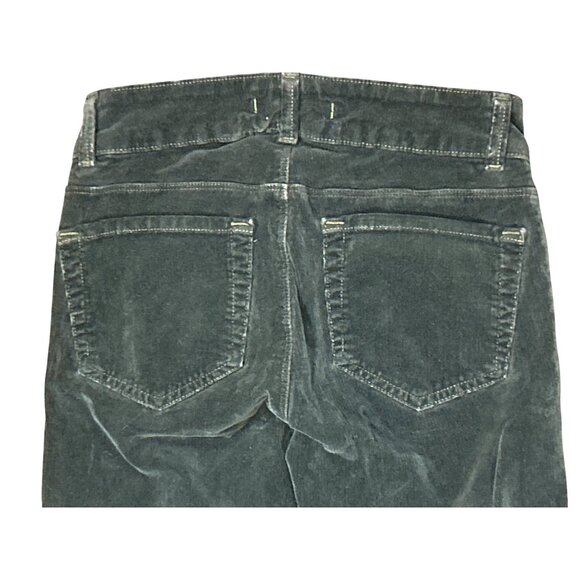 J.Brand Low Rise Flare Leg Super Soft Cords in Forest Green Size 25 - Picture 5 of 5